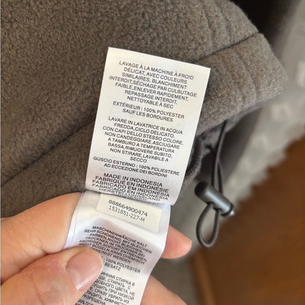 Columbia Men's Taupe Fleece Jacket - Picture 4 of 4